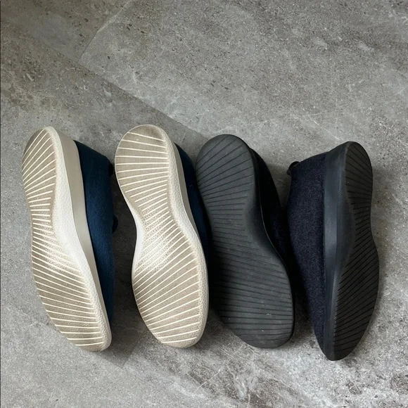 Allbirds Wool Runners - Navy and Charcoal - Picture 8 of 10